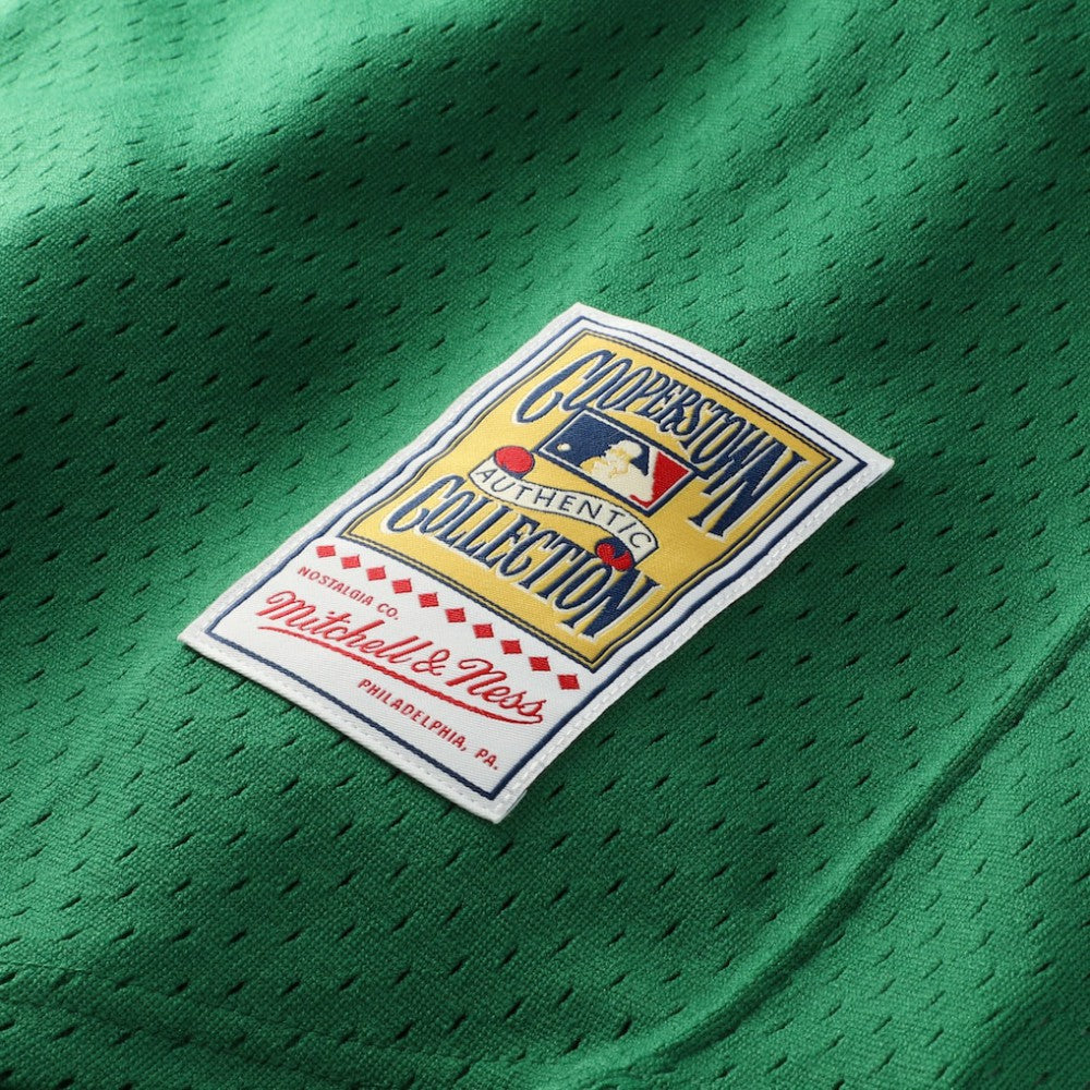 Kelly Green David Ortiz Boston Red Sox Mitchell & Ness Big & Tall Cooperstown Collection Mesh Batting Practice Jersey