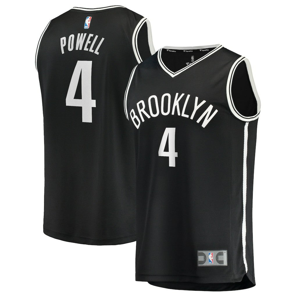 Fanatics Drake Powell Brooklyn Nets Fast Break Replica Jersey