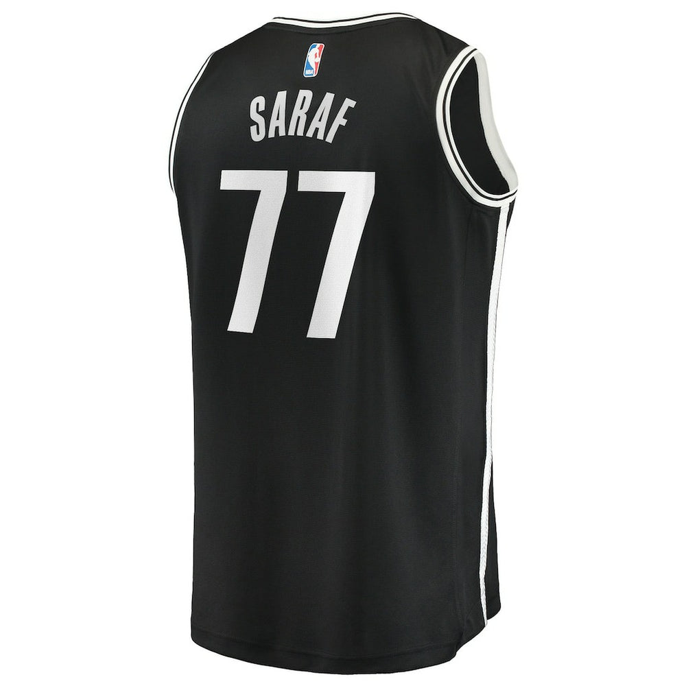 Fanatics Ben Saraf Brooklyn Nets Youth Fast Break Replica Jersey