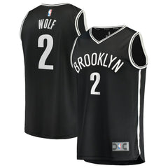 Fanatics Daniel Wolf Brooklyn Nets Fast Break Replica Jersey