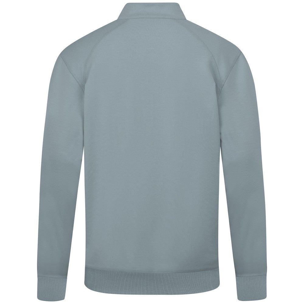 Gray Miami Marlins Levelwear Upright Insignia Tri-Blend Quarter-Zip Pullover