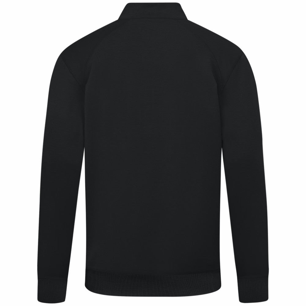 Black New York Mets Levelwear Upright Insignia Tri-Blend Quarter-Zip Pullover