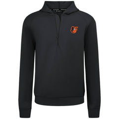 Black Baltimore Orioles Levelwear Technic Insignia Quarter-Zip Hoodie