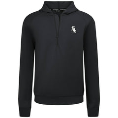 Black Chicago White Sox Levelwear Technic Insignia Quarter-Zip Hoodie