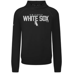 Black Chicago White Sox Levelwear Mandate Carve Tri-Blend Hoodie