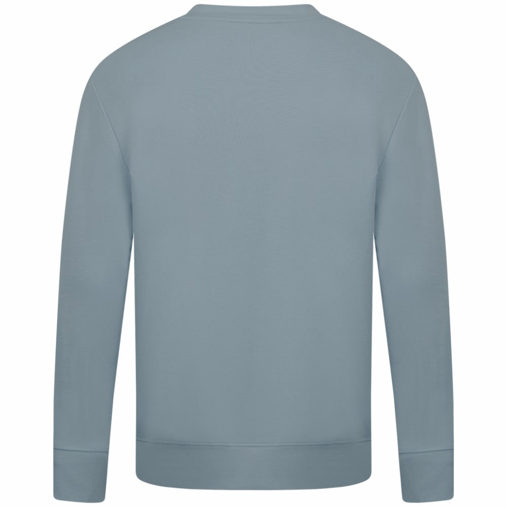 Gray Atlanta Braves Levelwear Mandate Carve Tri-Blend Sweatshirt