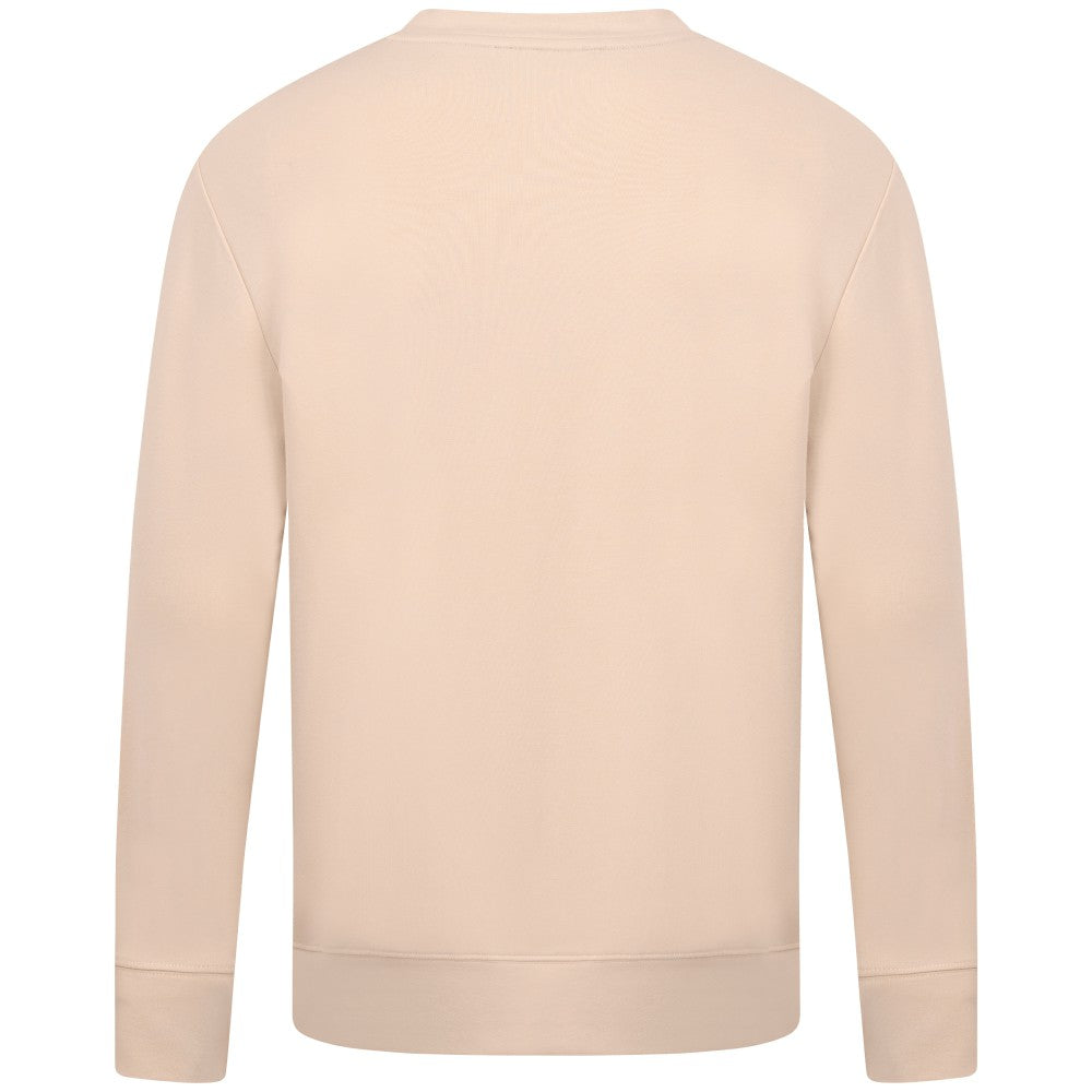 Khaki Miami Marlins Levelwear Mandate Carve Tri-Blend Sweatshirt