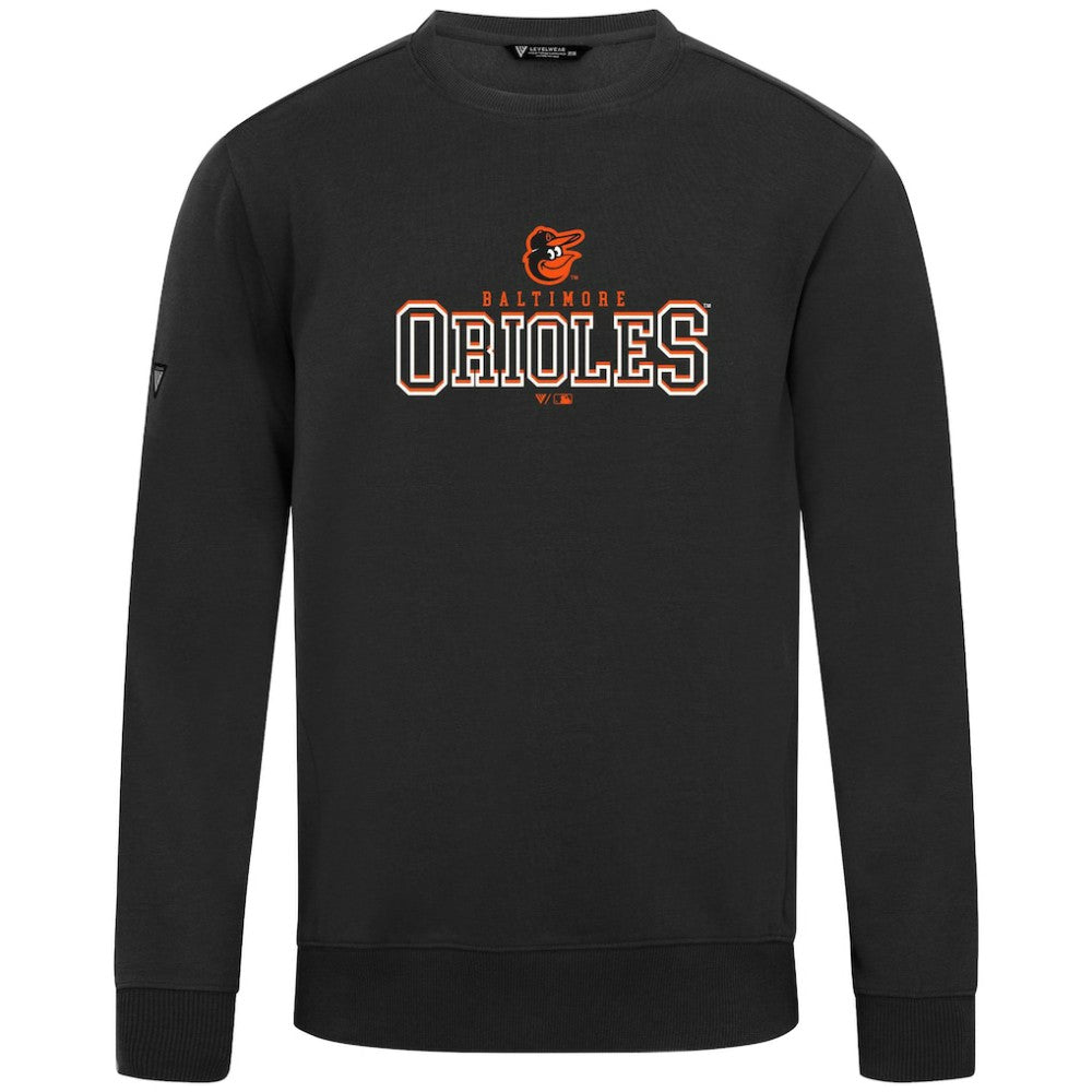 Black Baltimore Orioles Levelwear Zane Journey Sweatshirt