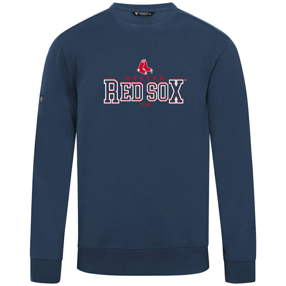 Navy Boston Red Sox Levelwear Zane Journey Sweatshirt