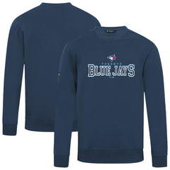 Navy Toronto Blue Jays Levelwear Zane Journey Sweatshirt