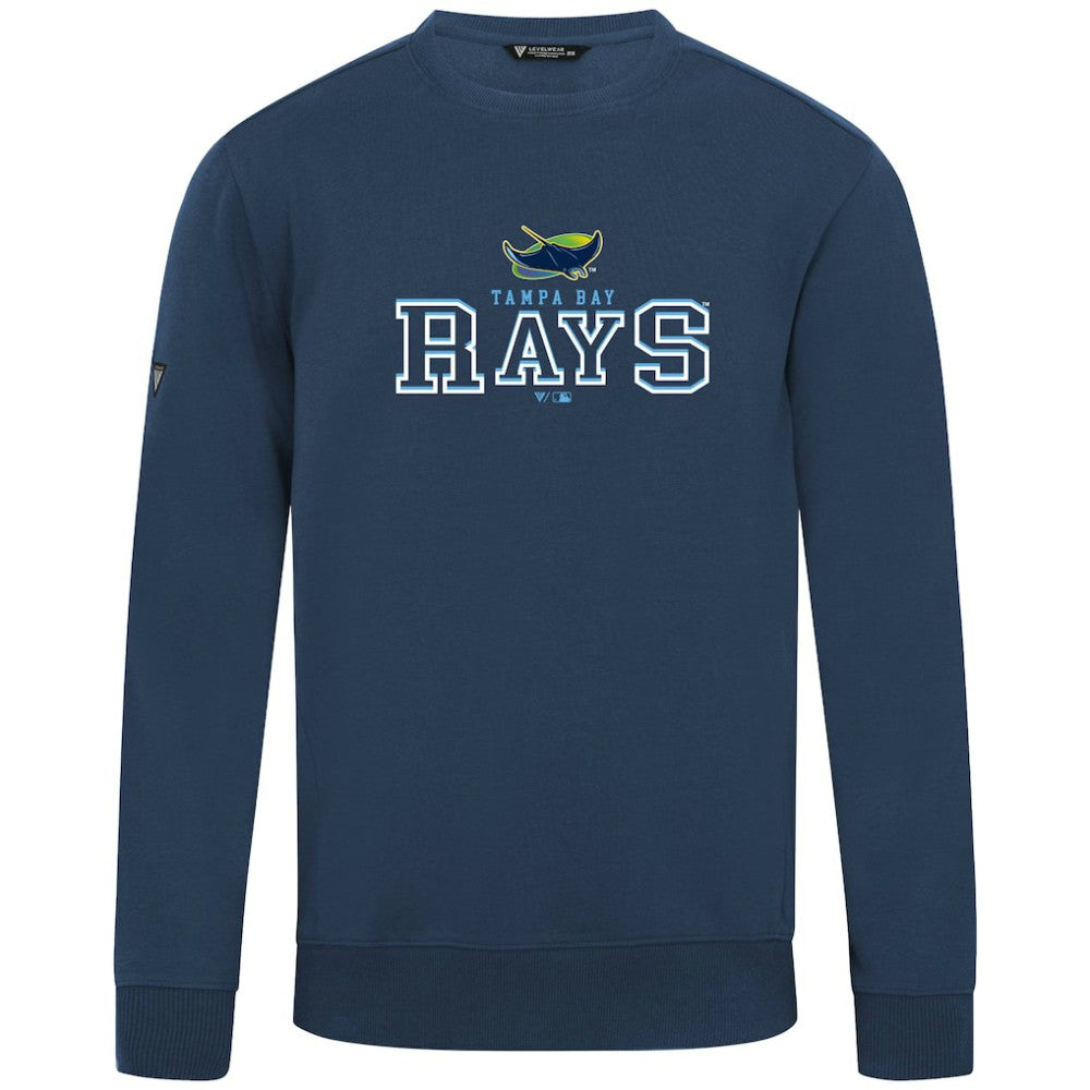 Navy Tampa Bay Rays Levelwear Zane Journey Sweatshirt