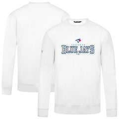 White Toronto Blue Jays Levelwear Zane Journey Sweatshirt