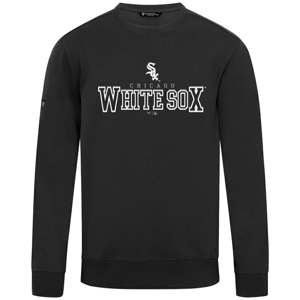 Black Chicago White Sox Levelwear Zane Journey Sweatshirt