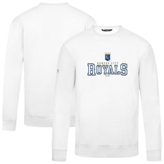 White Kansas City Royals Levelwear Zane Journey Sweatshirt