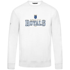 White Kansas City Royals Levelwear Zane Journey Sweatshirt
