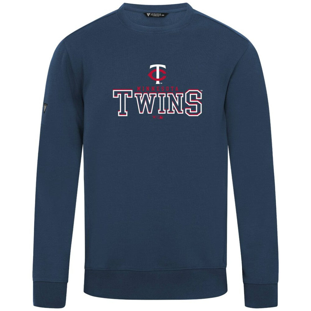 Navy Minnesota Twins Levelwear Zane Journey Sweatshirt
