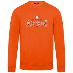 Orange Houston Astros Levelwear Zane Journey Sweatshirt