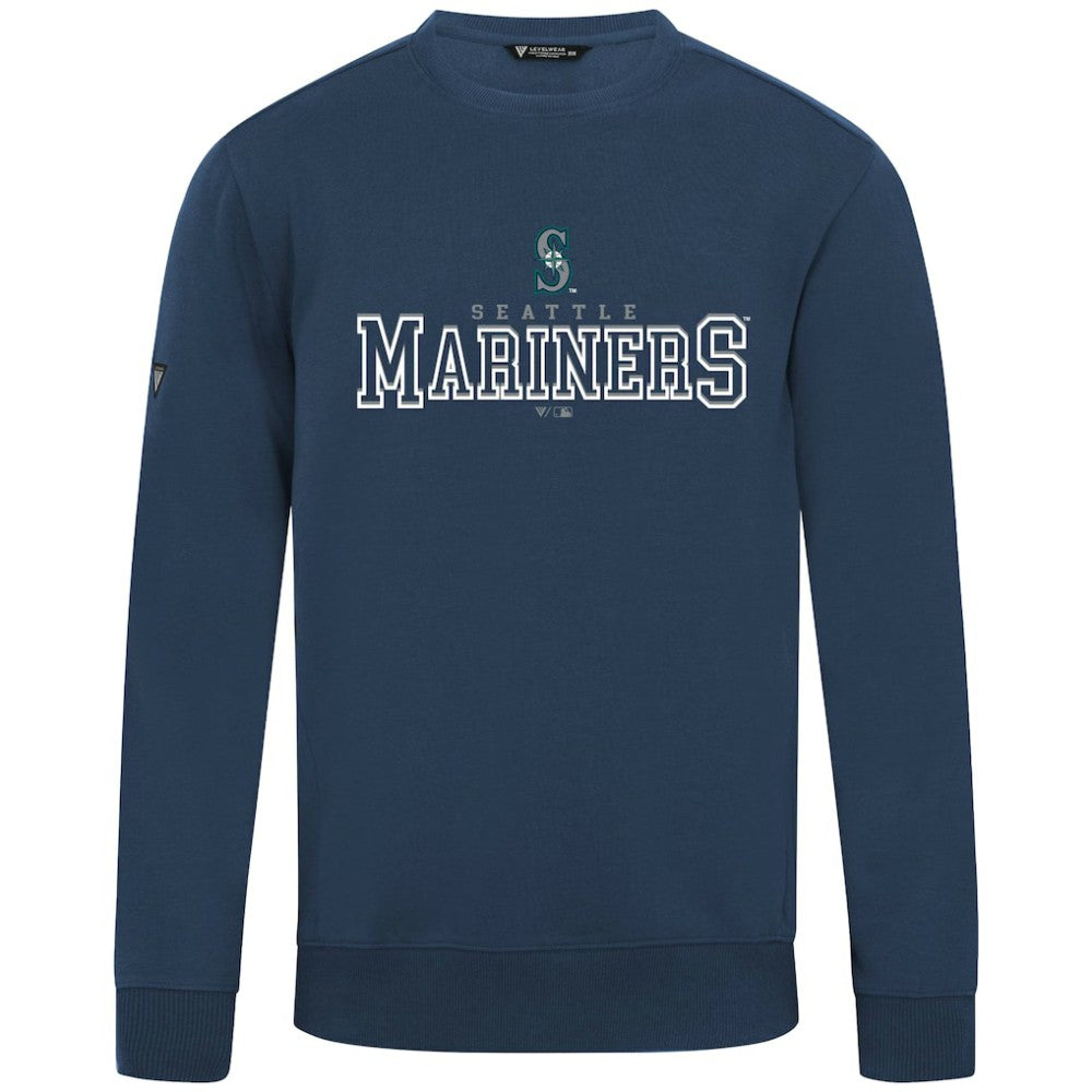 Navy Seattle Mariners Levelwear Zane Journey Sweatshirt