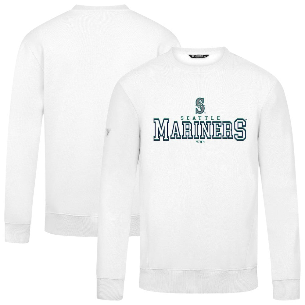 White Seattle Mariners Levelwear Zane Journey Sweatshirt