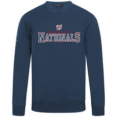 Navy Washington Nationals Levelwear Zane Journey Sweatshirt