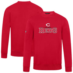 Red Cincinnati Reds Levelwear Zane Journey Sweatshirt