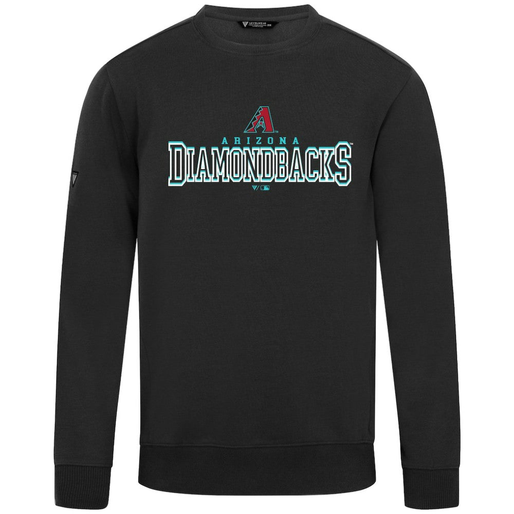 Black Arizona Diamondbacks Levelwear Zane Journey Sweatshirt