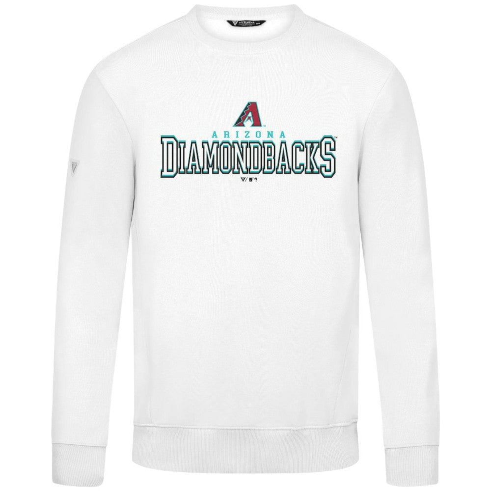 White Arizona Diamondbacks Levelwear Zane Journey Sweatshirt