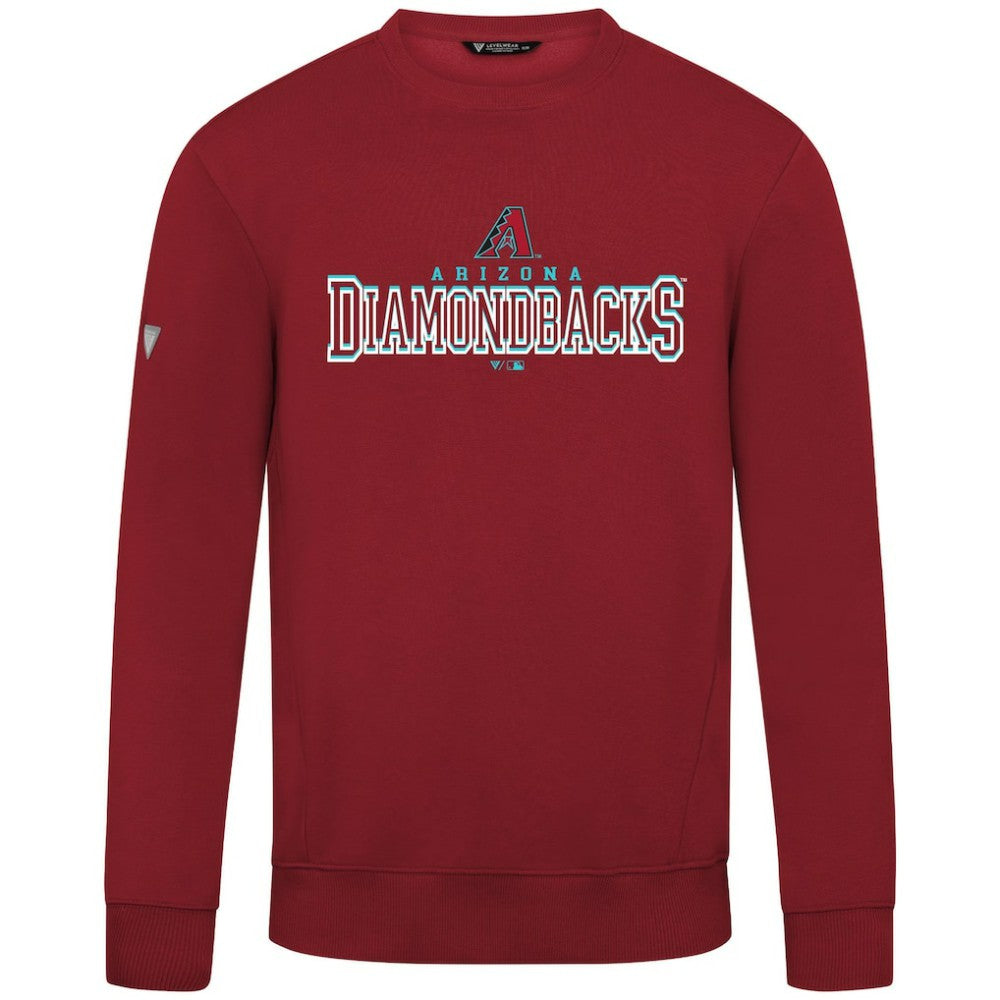Red Arizona Diamondbacks Levelwear Zane Journey Sweatshirt