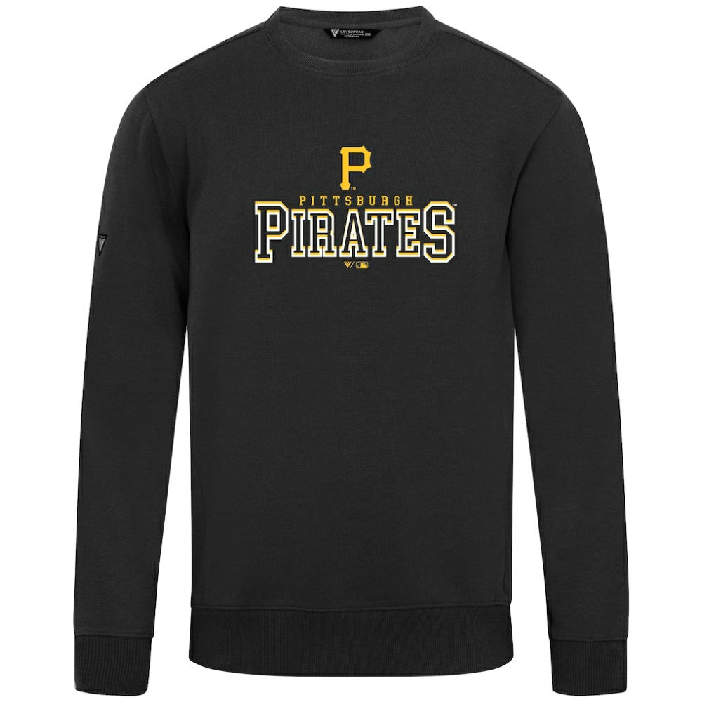 Black Pittsburgh Pirates Levelwear Zane Journey Sweatshirt