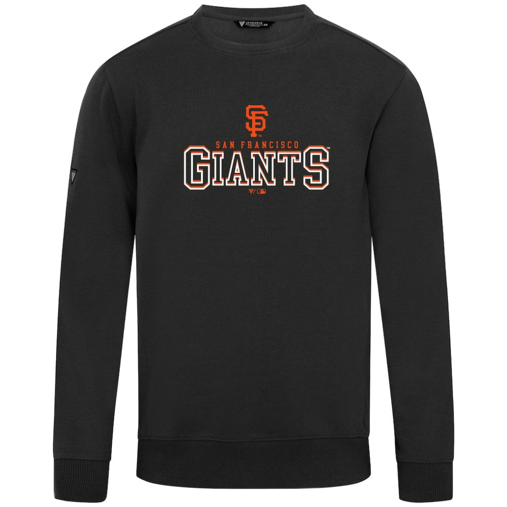 Black San Francisco Giants Levelwear Zane Journey Sweatshirt