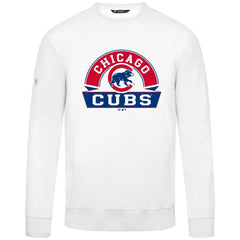 White Chicago Cubs Levelwear Zane Banner Arch Sweatshirt