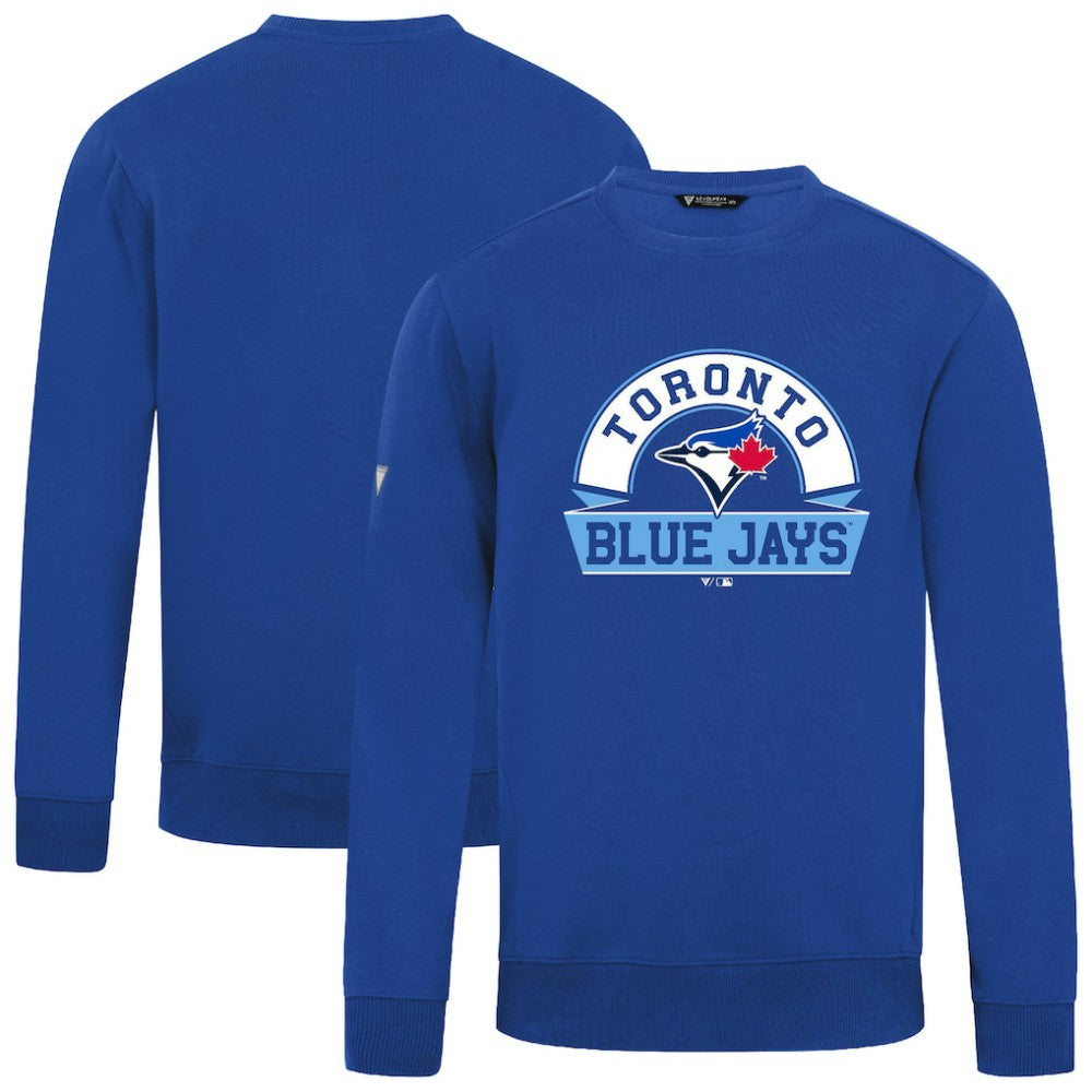 Royal Toronto Blue Jays Levelwear Zane Banner Arch Sweatshirt