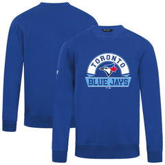 Royal Toronto Blue Jays Levelwear Zane Banner Arch Sweatshirt