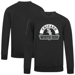 Black Chicago White Sox Levelwear Zane Banner Arch Sweatshirt