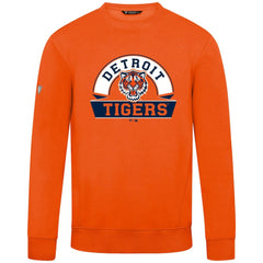 Orange Detroit Tigers Levelwear Zane Banner Arch Sweatshirt