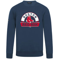 Navy Boston Red Sox Levelwear Zane Banner Arch Sweatshirt