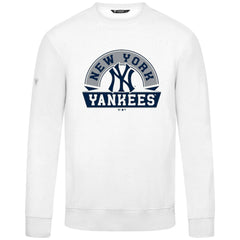 White New York Yankees Levelwear Zane Banner Arch Sweatshirt