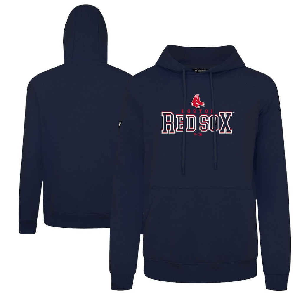 Navy Boston Red Sox Levelwear Podium Journey Hoodie