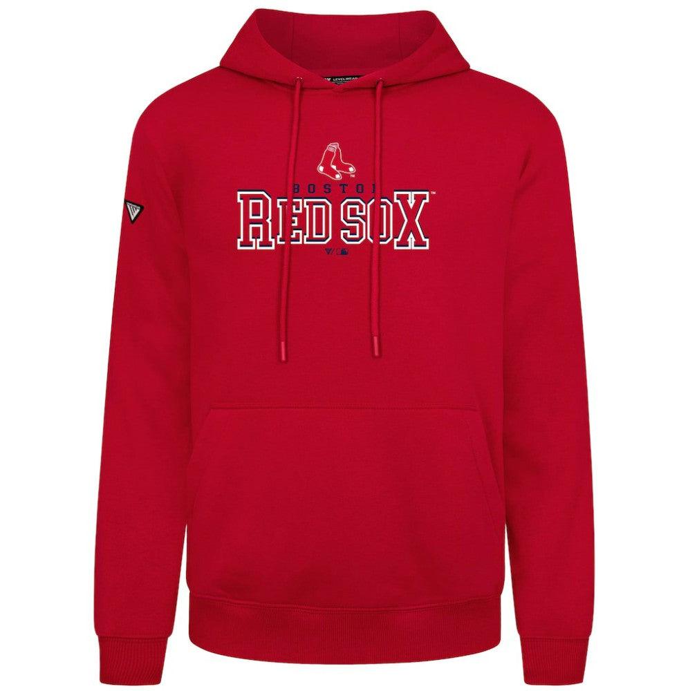 Red Boston Red Sox Levelwear Podium Journey Hoodie