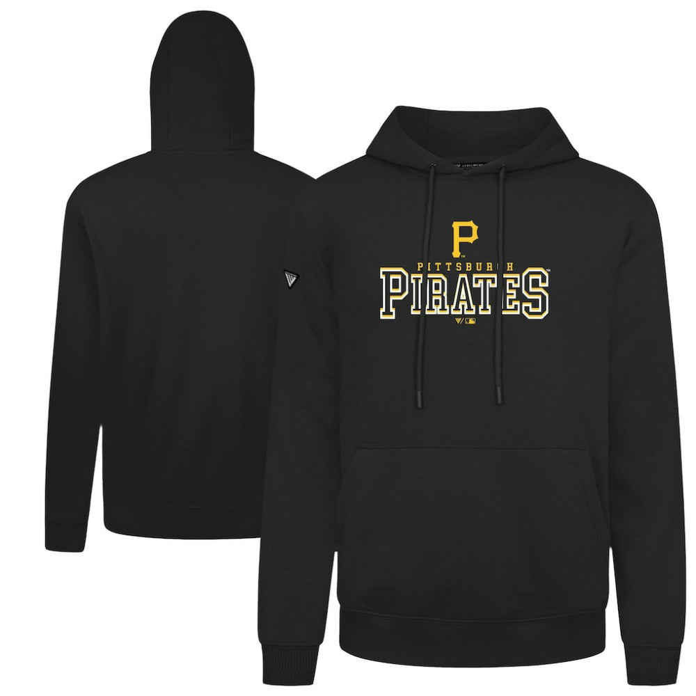 Black Pittsburgh Pirates Levelwear Podium Journey Hoodie