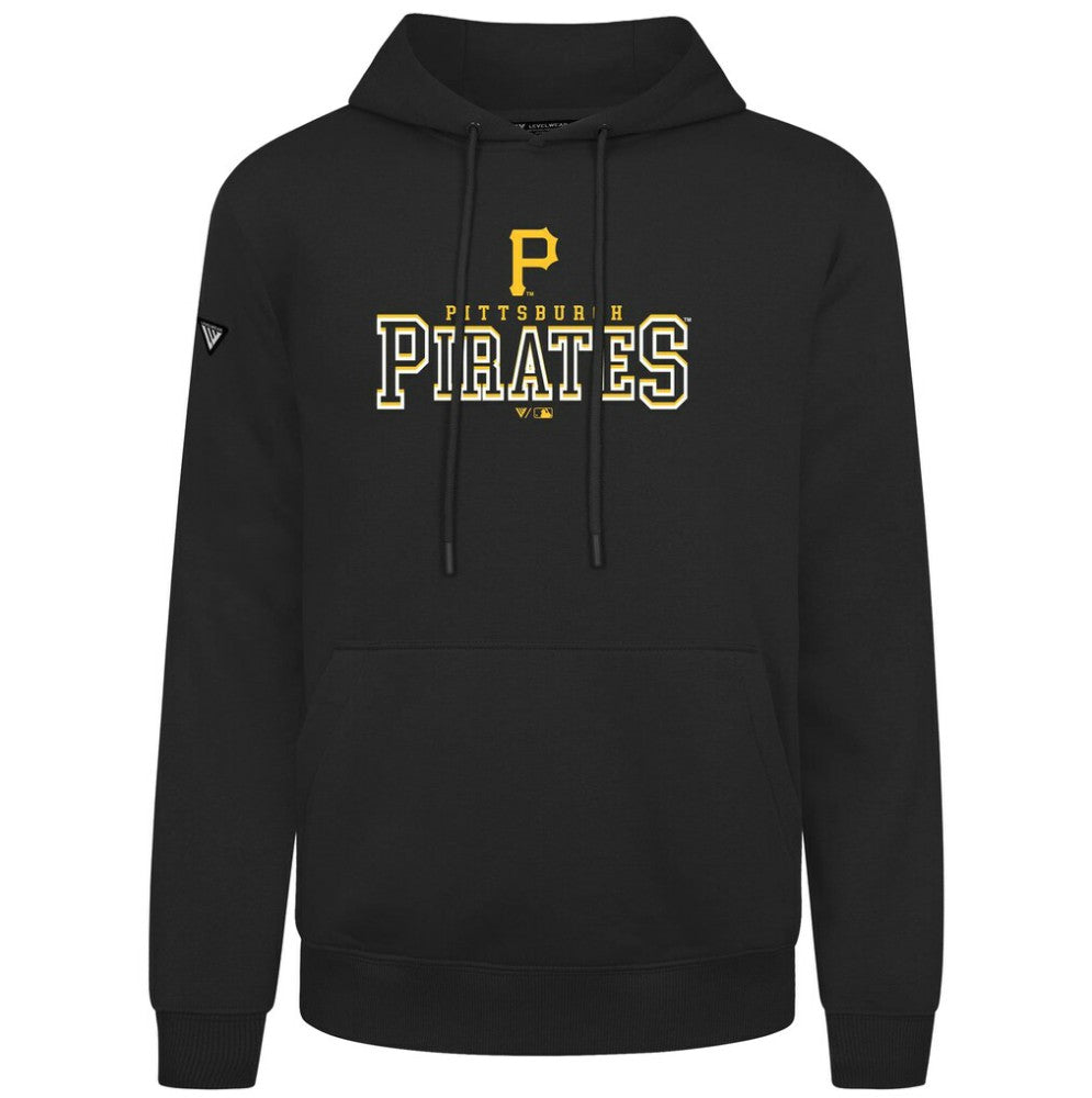 Black Pittsburgh Pirates Levelwear Podium Journey Hoodie