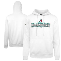 White Arizona Diamondbacks Levelwear Podium Journey Hoodie