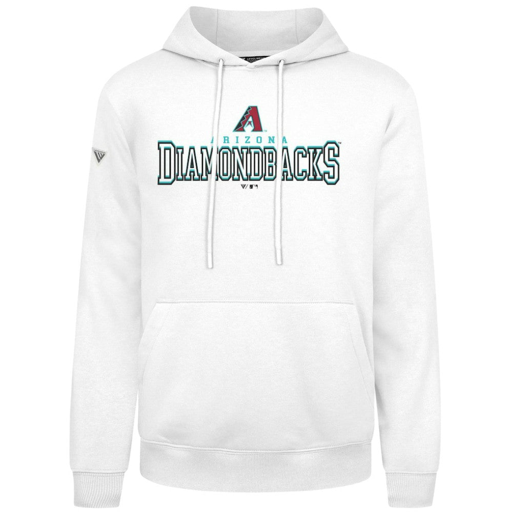 White Arizona Diamondbacks Levelwear Podium Journey Hoodie