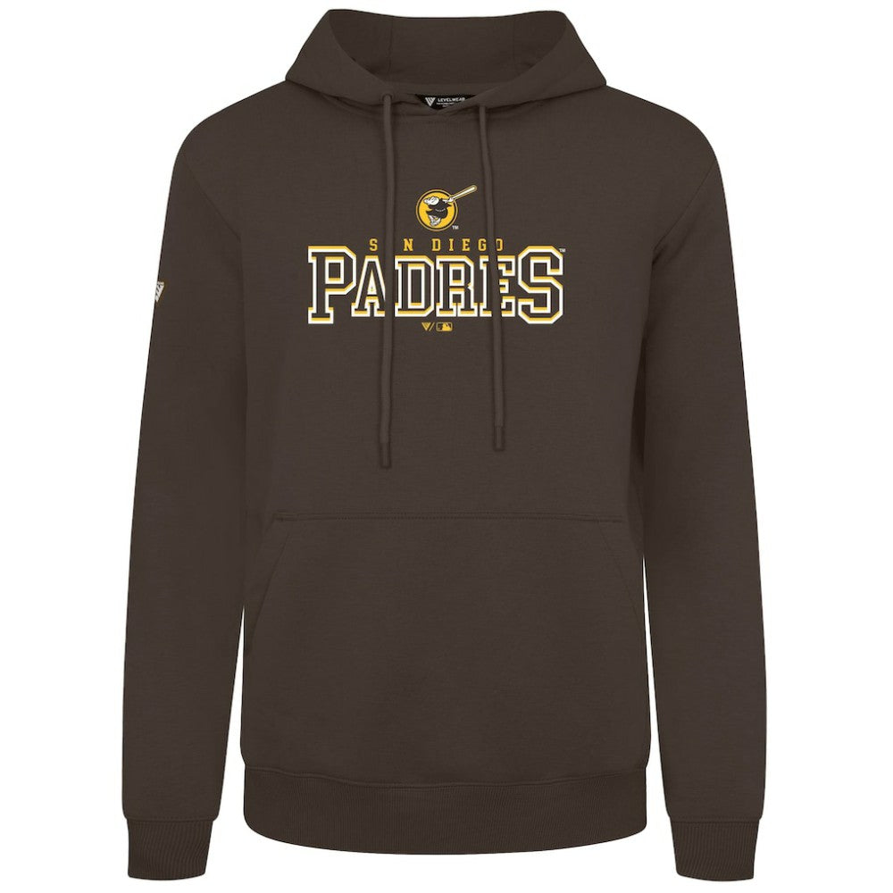 Brown San Diego Padres Levelwear Podium Journey Hoodie