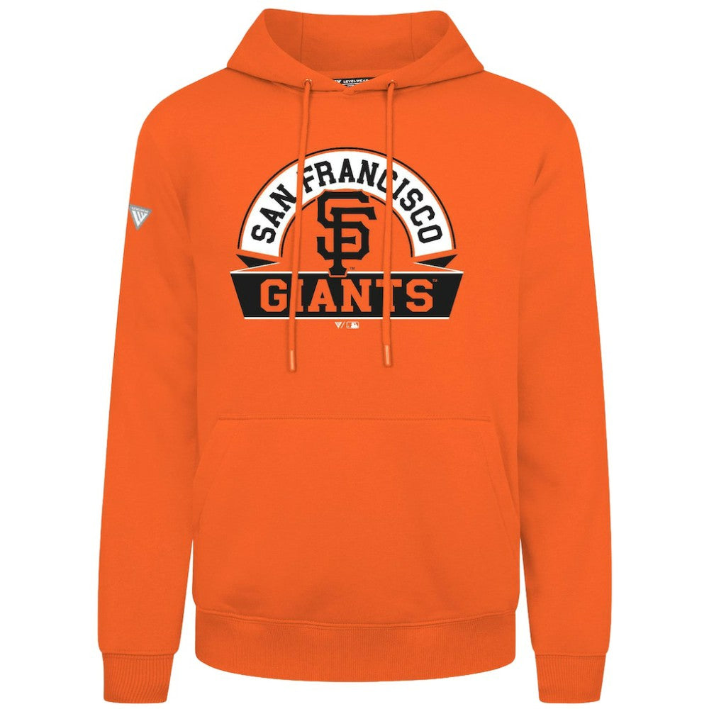 Orange San Francisco Giants Levelwear Podium Banner Arch Hoodie