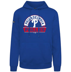 Royal Philadelphia Phillies Levelwear Podium Banner Arch Hoodie