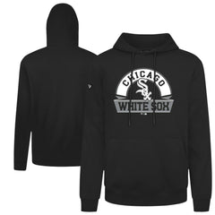 Black Chicago White Sox Levelwear Podium Banner Arch Hoodie