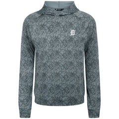 Gray Detroit Tigers Levelwear Albatross Raglan Hoodie