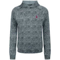 Gray Los Angeles Angels Levelwear Albatross Raglan Hoodie