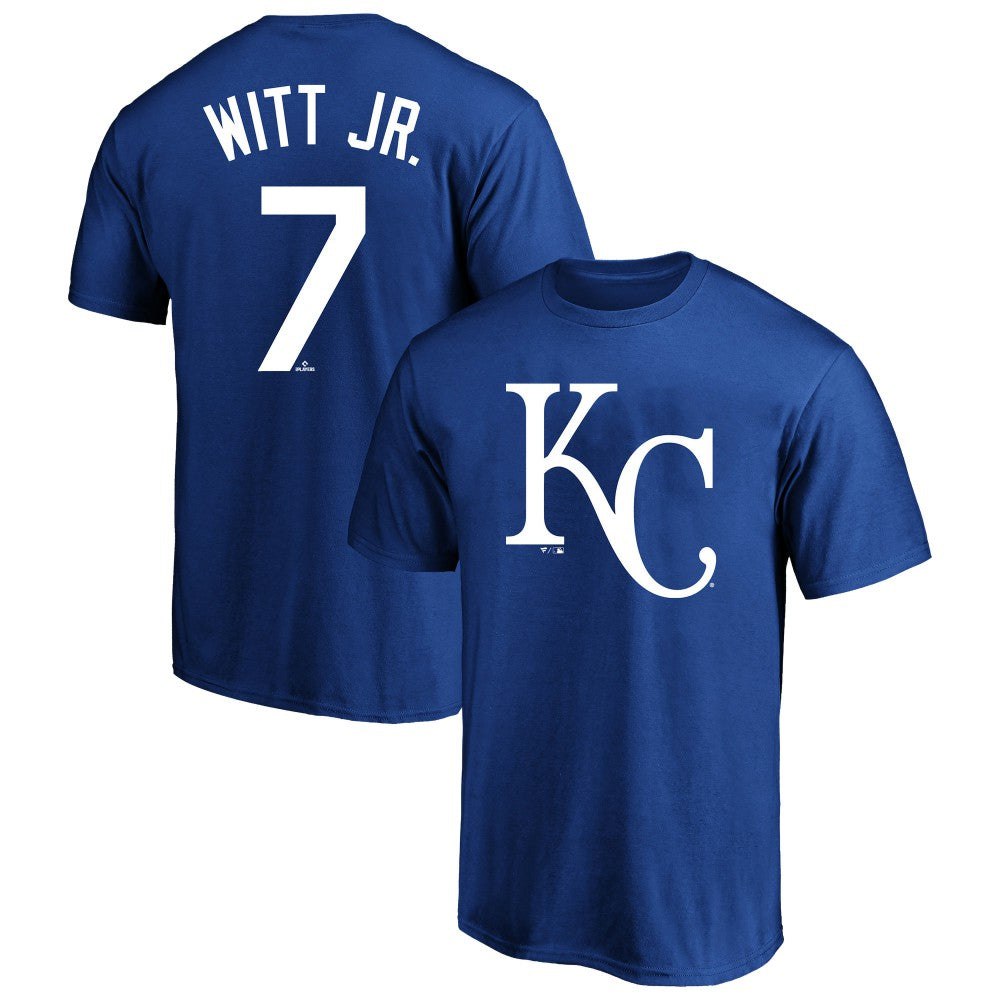Royal Bobby Witt Jr. Kansas City Royals Fanatics Big & Tall Player Name & Number T-Shirt
